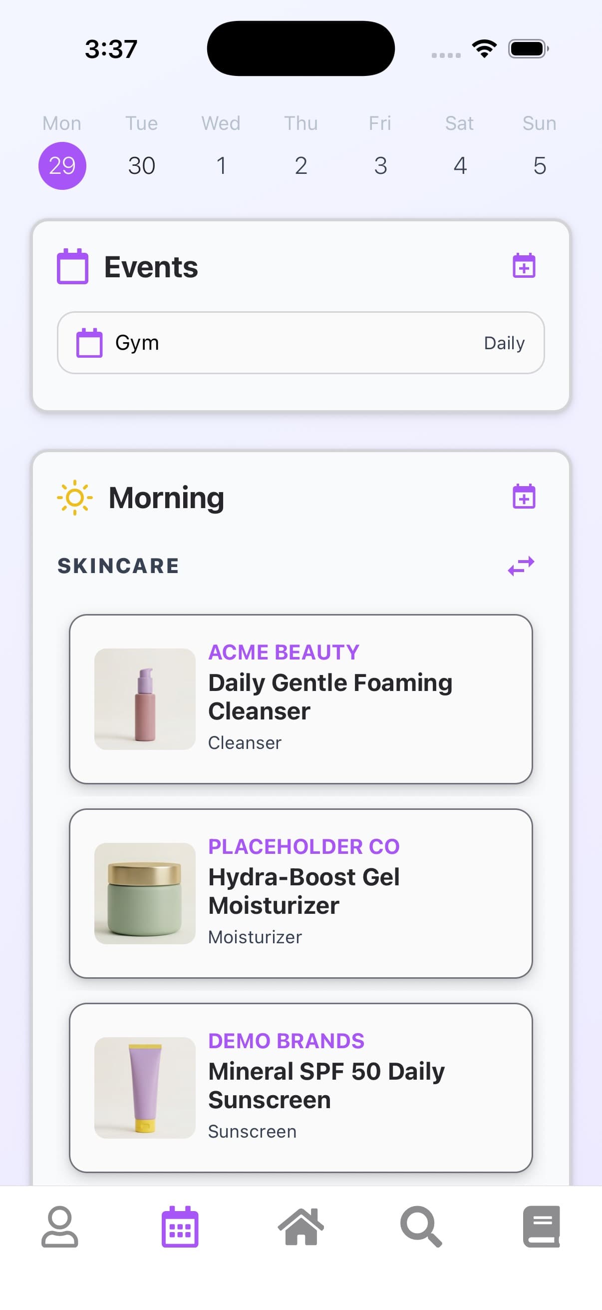 Your Product Schedule Your Way