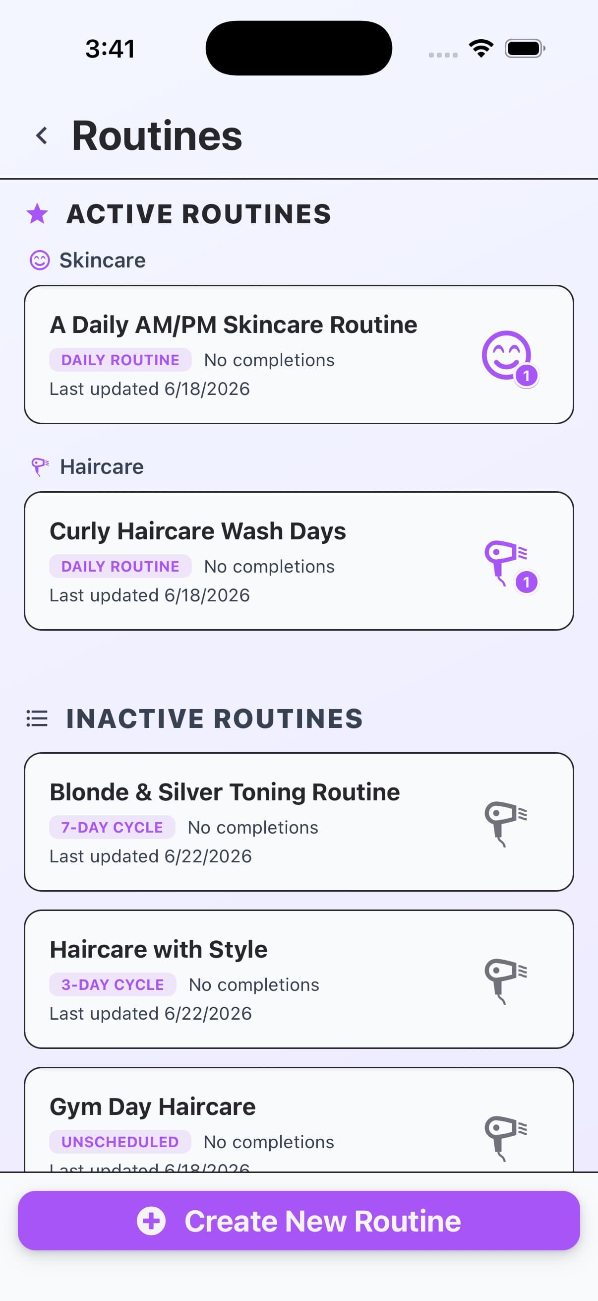 Routine Management